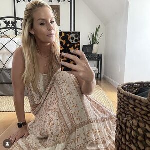 Boho style maxi dres